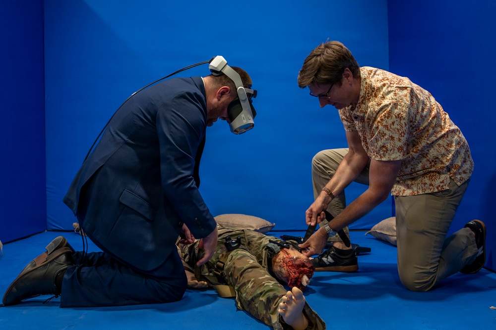 Team helps drive DHA acquisition mission by advancing warfighter medical readiness through simulation