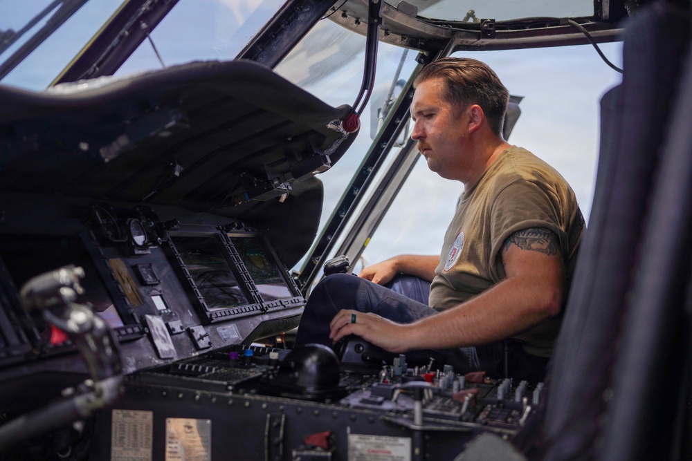 USS Cooperstown Conducts Routine Operations in the Atlantic Ocean.