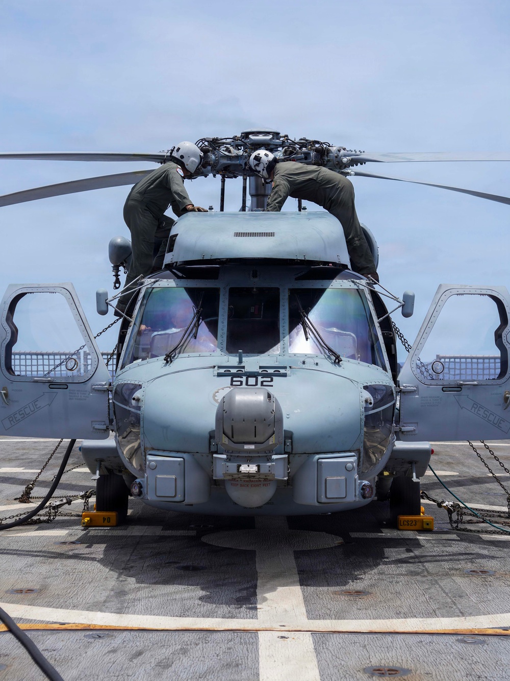 USS Cooperstown Conducts Routine Operations in the Atlantic Ocean.