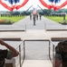 Marine Corps Detachment bids farewell to Mestemacher, welcomes Grissett during ceremony