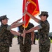 Marine Corps Detachment bids farewell to Mestemacher, welcomes Grissett during ceremony