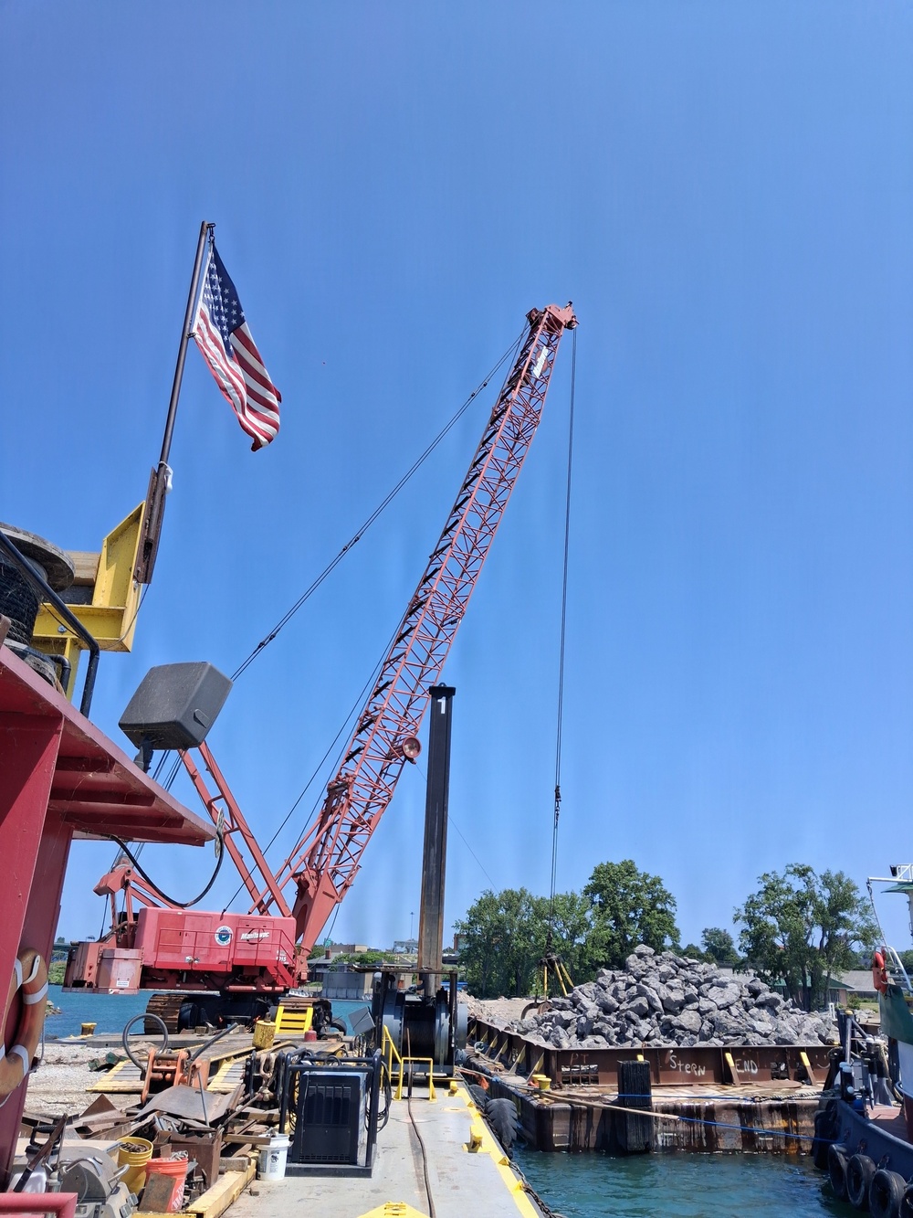 Bird Island Pier Repairs Strengthen Great Lakes Navigation
