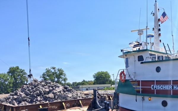 Bird Island Pier Repairs Strengthen Great Lakes Navigation