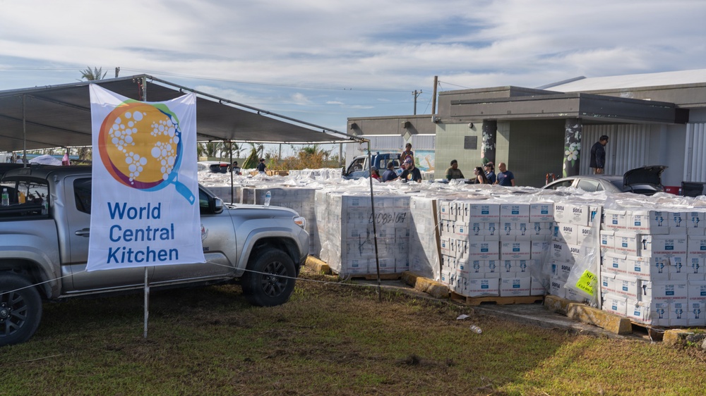 Rota Community Leads Distribution of 23,000 Meals After Super Typhoon Bavi, With Support From World Central Kitchen and FEMA
