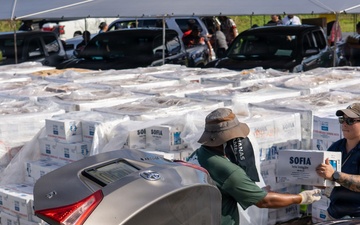 Rota Distributes Meals with Support from World Central Kitchen and FEMA after Super Typhoon Bavi