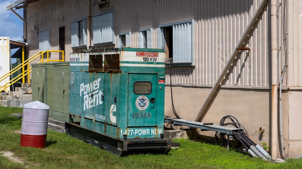 Joint Efforts Restore Power at Rota Main Plant of Northern Mariana Islands After Super Typhoon Bavi