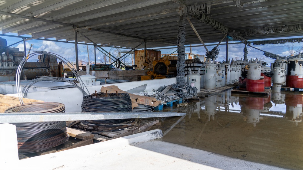 Joint Efforts Restore Power at Rota Main Plant of Northern Mariana Islands After Super Typhoon Bavi