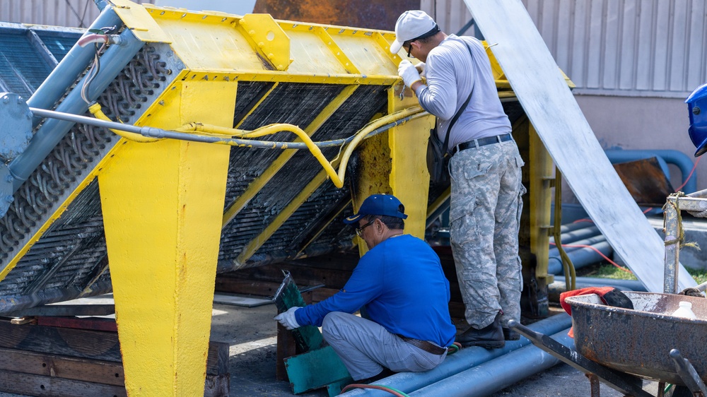 Joint Efforts Restore Power at Rota Main Plant of Northern Mariana Islands After Super Typhoon Bavi