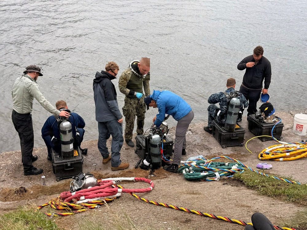 U.S. and Ukrainian Divers Conduct Sea Breeze 26 Operations in Latvia
