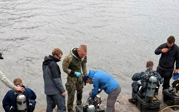 U.S. and Ukrainian Divers Conduct Sea Breeze 26 Operations in Latvia