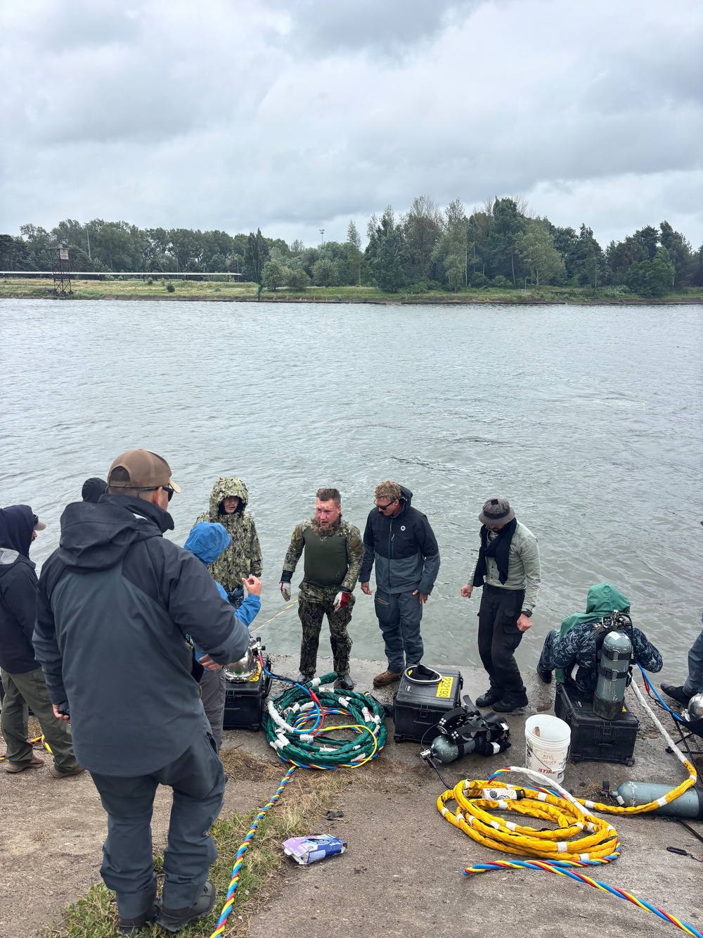 U.S. and Ukrainian Divers Conduct Sea Breeze 26 Operations in Latvia