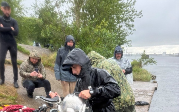 U.S. and Ukrainian Divers Conduct Sea Breeze 26 Operations in Latvia
