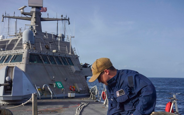 USS Cooperstown Makes Port at Ponce, Puerto Rico.