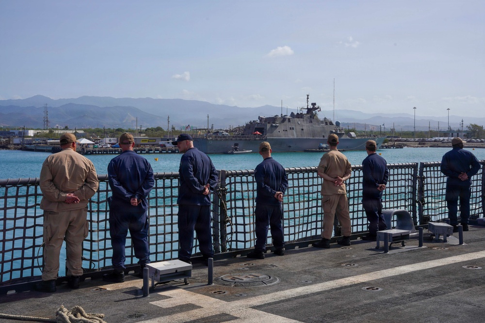 USS Cooperstown Makes Port at Ponce, Puerto Rico.