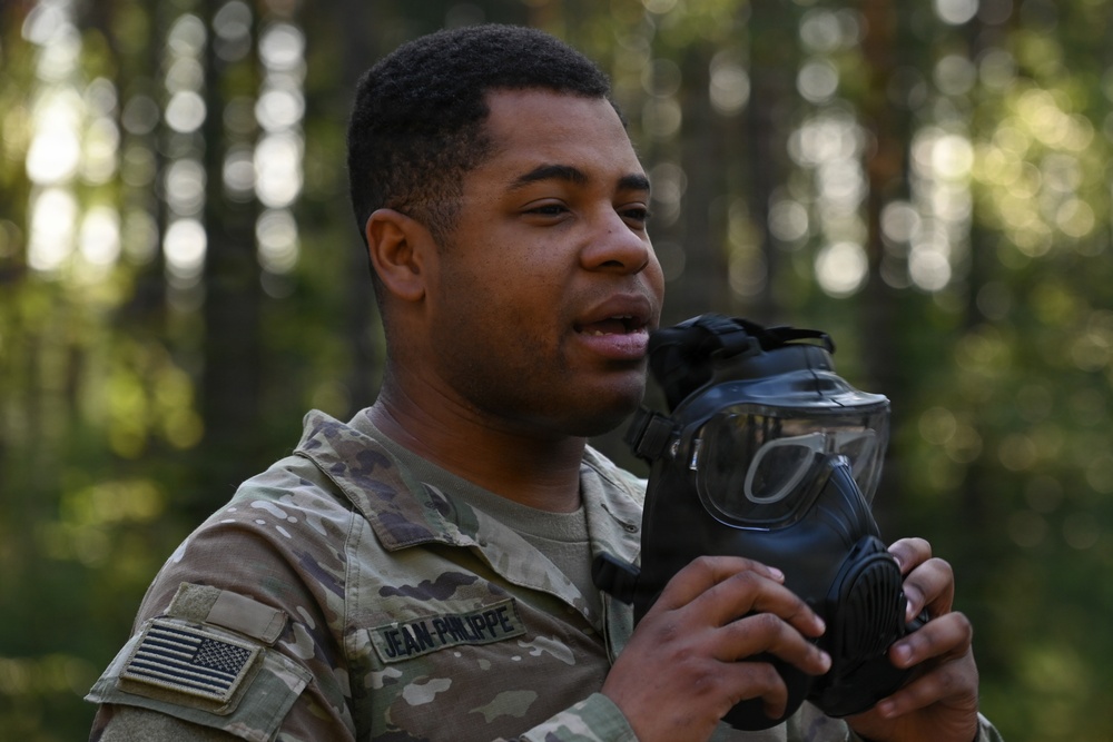 41st FAB CBRN Training