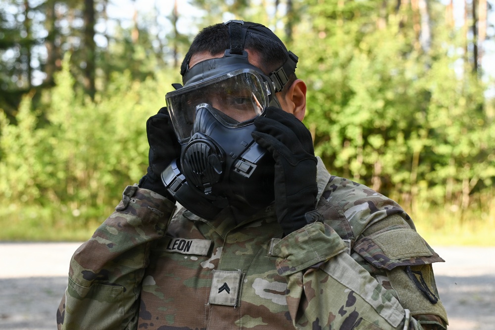 41st FAB CBRN Training