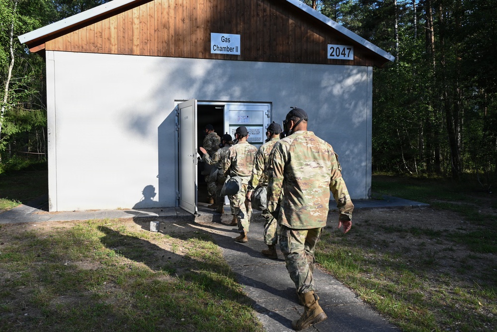 41st FAB CBRN Training