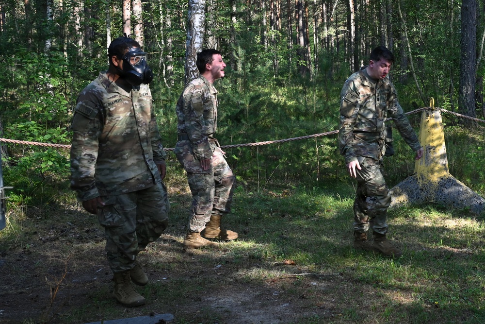 41st FAB CBRN Training