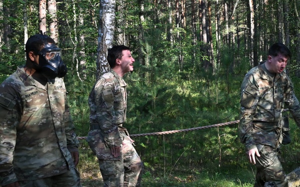 41st FAB CBRN Training