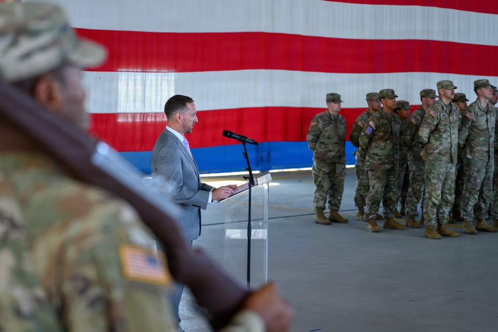 USAG Benelux Change of Command