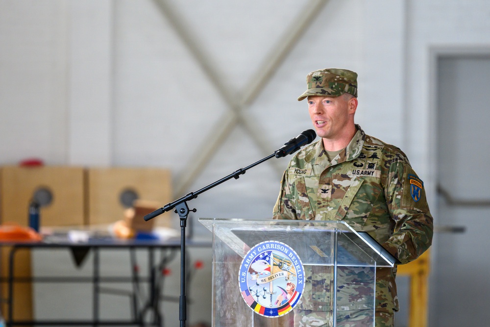 USAG Benelux Change of Command