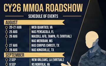 CY26 MMOA Roadshow Schedule