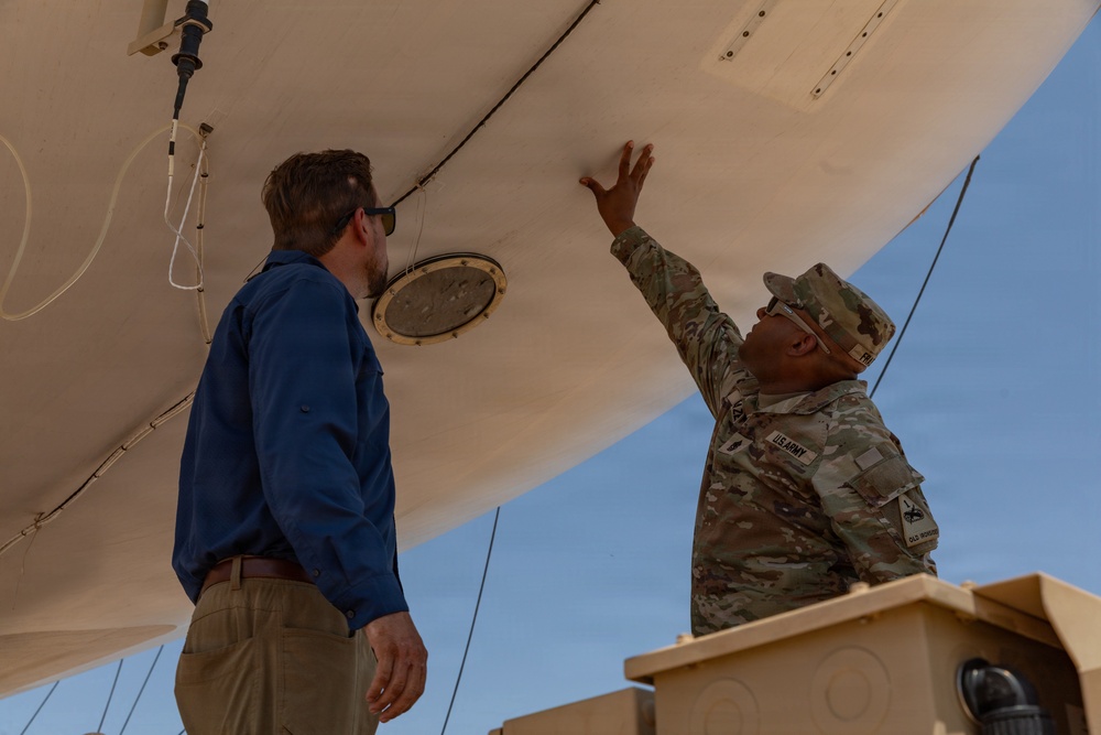 JTF-SB's Eyes in the Sky - The PSS-T Aerostat