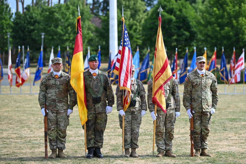 USAG Bavaria Conducts Change of Command Ceremony
