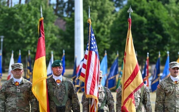 USAG Bavaria Conducts Change of Command Ceremony