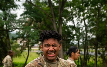 222nd Chemical Company conducts confidence chamber training
