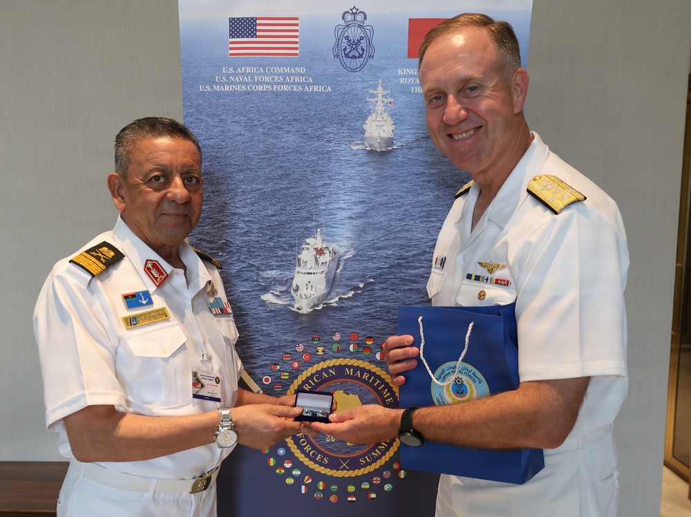 AMFS 2026 Cultural Gift Exchange with Libyan Navy, Coast Guard