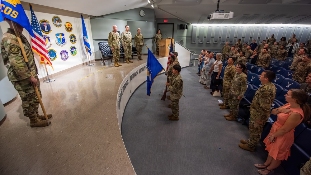 60th HCOS change of command ceremony