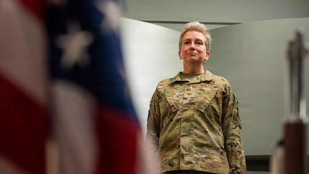 60th HCOS change of command ceremony