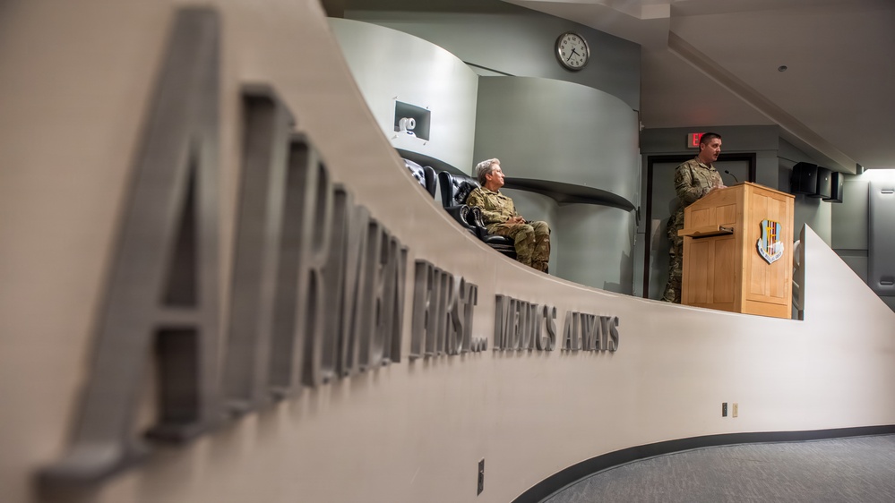 60th HCOS change of command ceremony