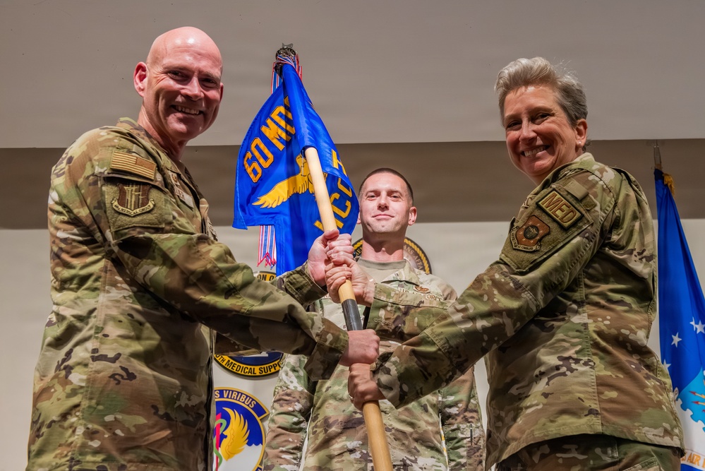 60th HCOS change of command ceremony