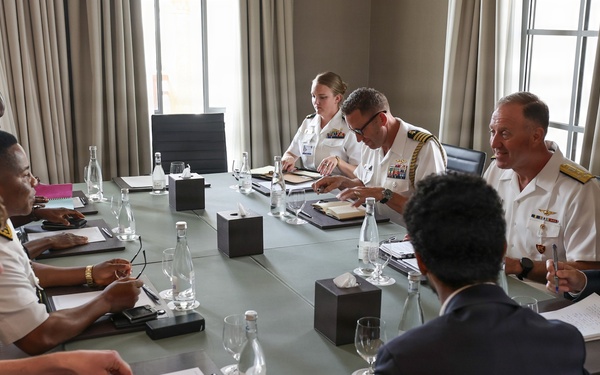 AMFS 2026 U.S. Navy key leader engagement with Cameroon Navy