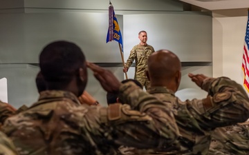 60th HCOS change of command ceremony