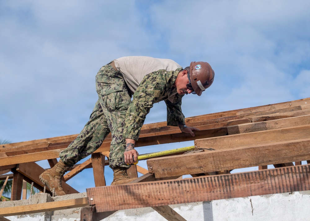 Pacific Partnership 2026 Engineering Team Conducts Renovations at National Elementary School #158490 in Pandan, Indonesia