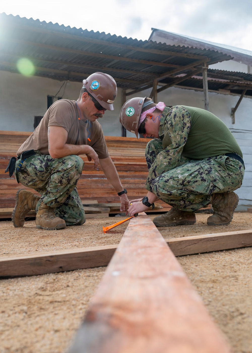 Pacific Partnership 2026 Engineering Team Conducts Renovations at National Elementary School #158490 in Pandan, Indonesia