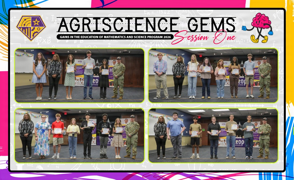 GEMS Recognition Ceremony Session One - Agriscience