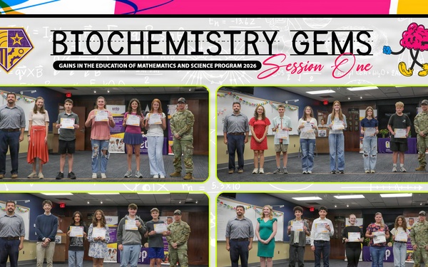 GEMS Recognition Ceremony Session One - Biochemistry