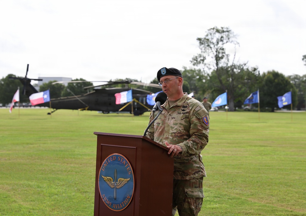 1st Aviation Brigade Change of Charter