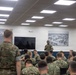 Assistant Division Commander speaks with Midshipmen about leadership to inspire professionalism in their career