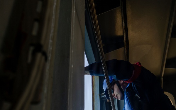 HMS Stirling Castle Conducts Mine Countermeasures Training at Sea Breeze 26