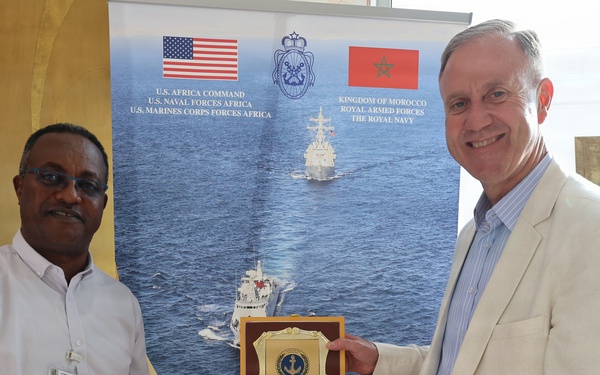 AMFS 2026 cultural gift exchange with Ethiophia Navy