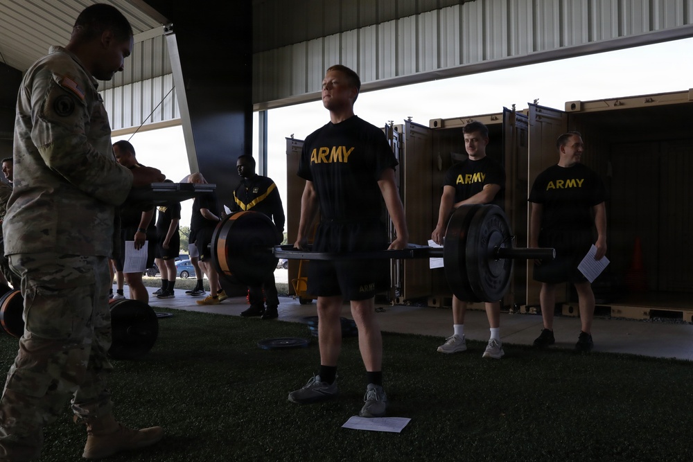 28th Infantry Division performs Army Fitness Test