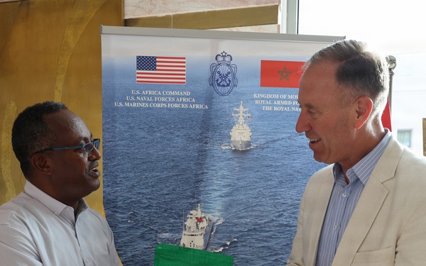 AMFS 2026 cultural gift exchange with Ethiophia Navy