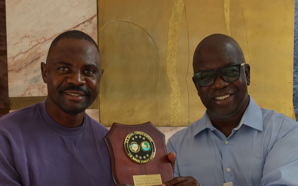 AMFS 2026 cultural gift exchange with Mozambique Navy