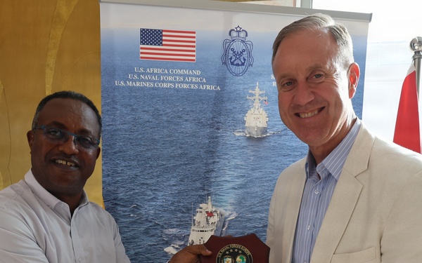 AMFS 2026 cultural gift exchange with Ethiophia Navy