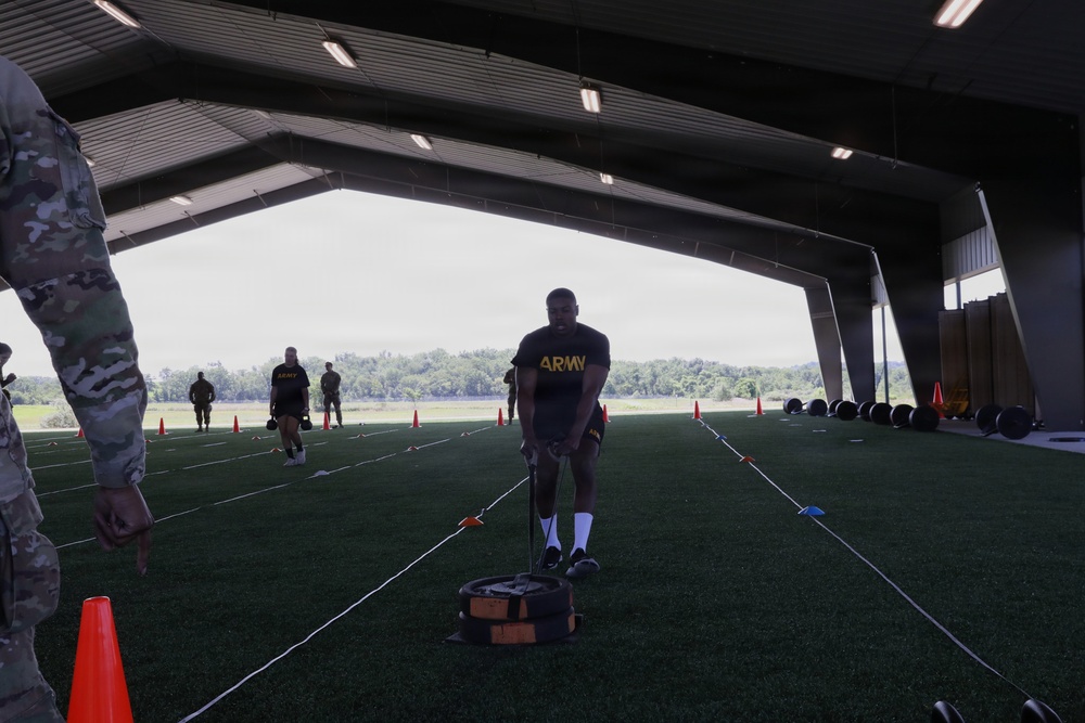 28th Infantry Division performs Army Fitness Test